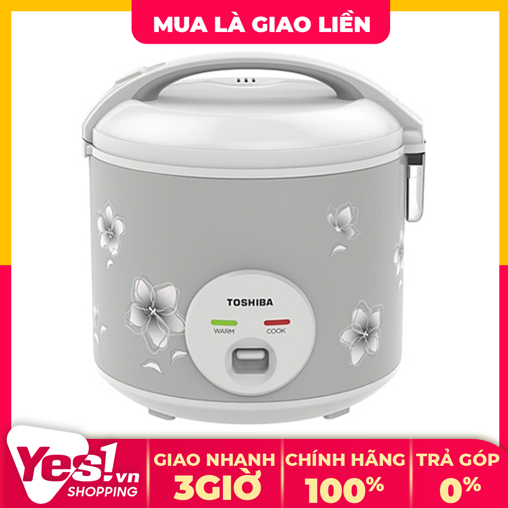 Nồi cơm điện toshiba 1.8 lít rc-18jfmvn - bảo hành chính hãng - voucher 10% lên đến 800k