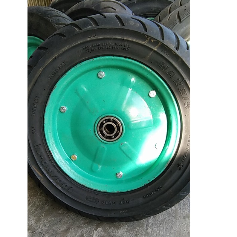 Bánh xe rùa số 10 bạc đạn 6304