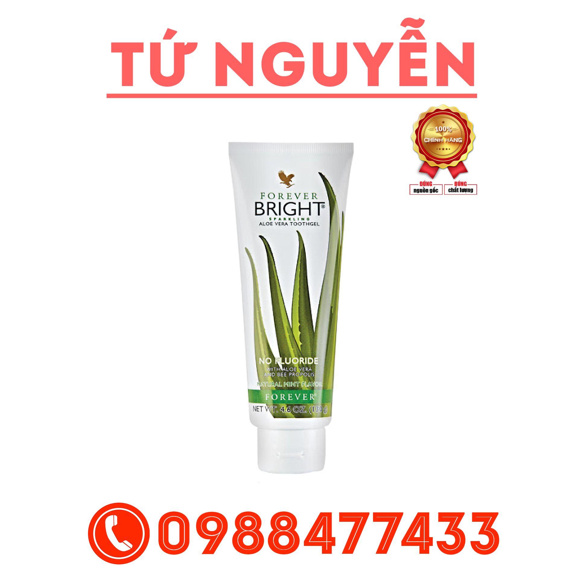 Kem Đánh Răng Forever Bright Toothgel