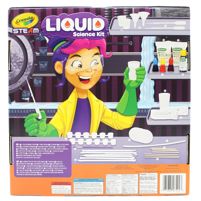 Đồ Chơi SteamLiquid Science Kit - Crayola 747402
