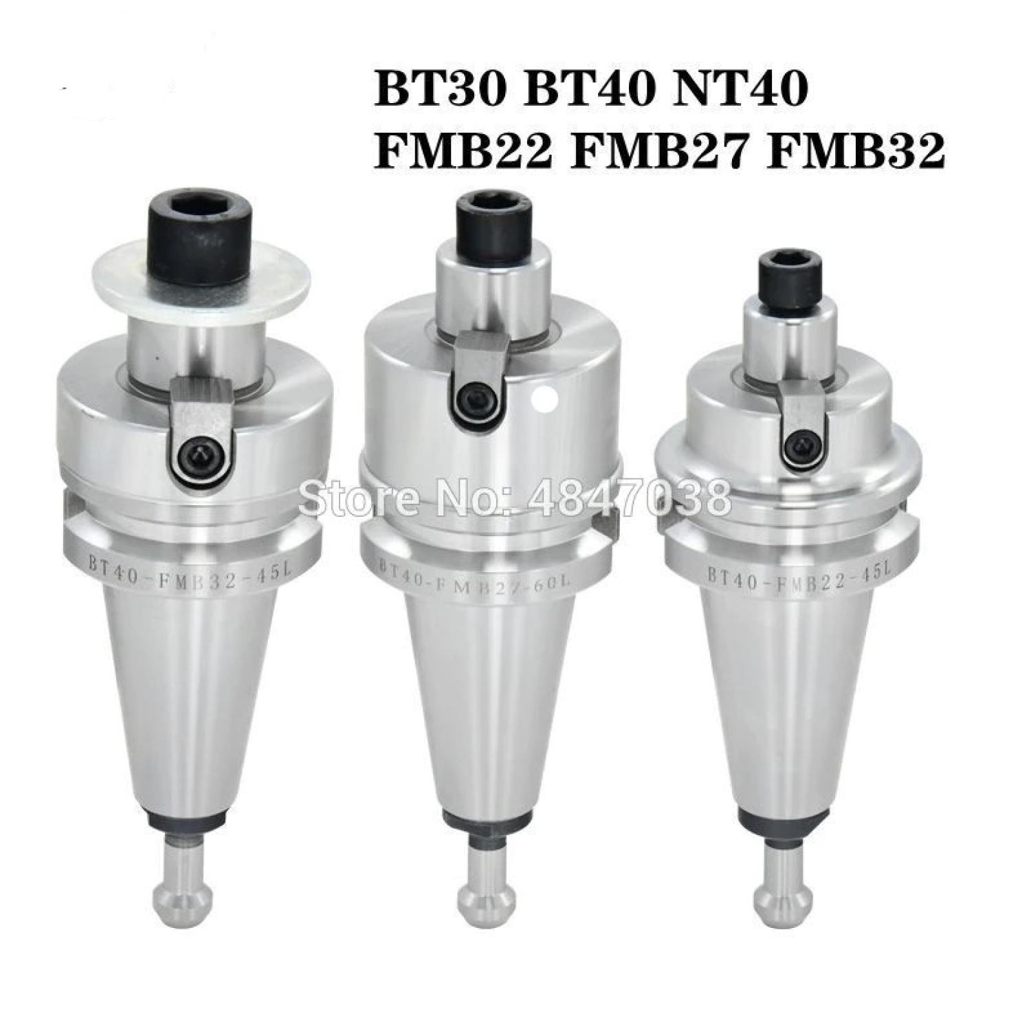 Bầu kẹp BT30 lắp bát phay. Chuôi BT lắp đài phay