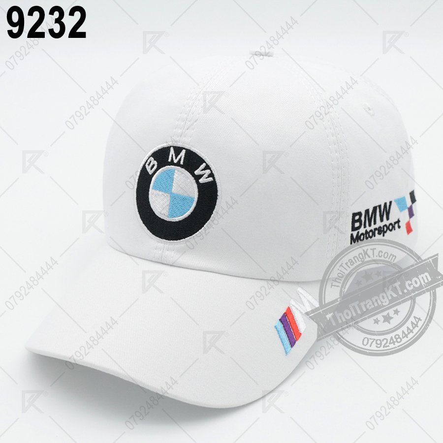 NÓN XE BMW [ Đỏ + Trắng + Đen ]