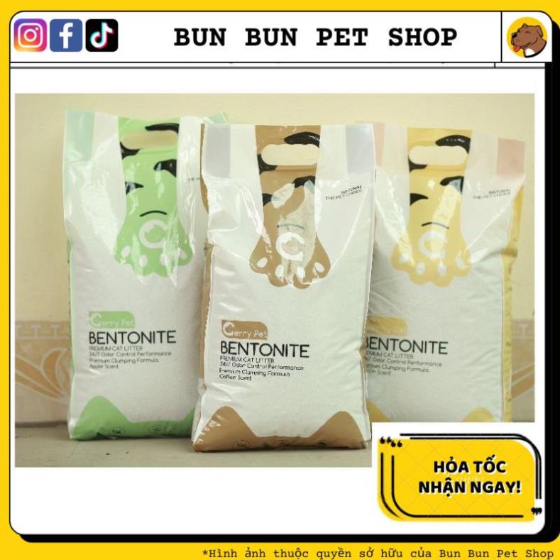 8L-16l-20L Cát vệ sinh cho mèo Gerry Pet
