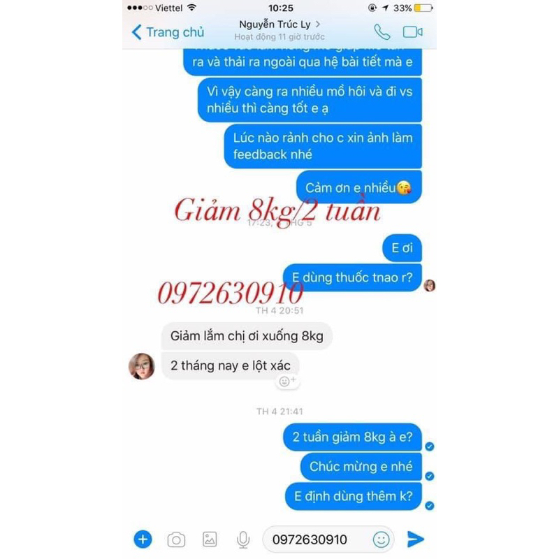 GIẢM CÂN FERYA 28 - GIẢM MỠ NHANH