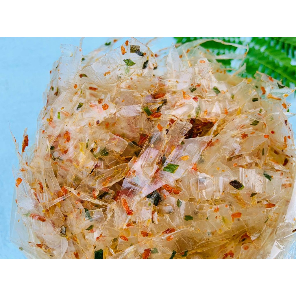 (500Gr)Bánh Tráng Sợi Dầu Hành Tép