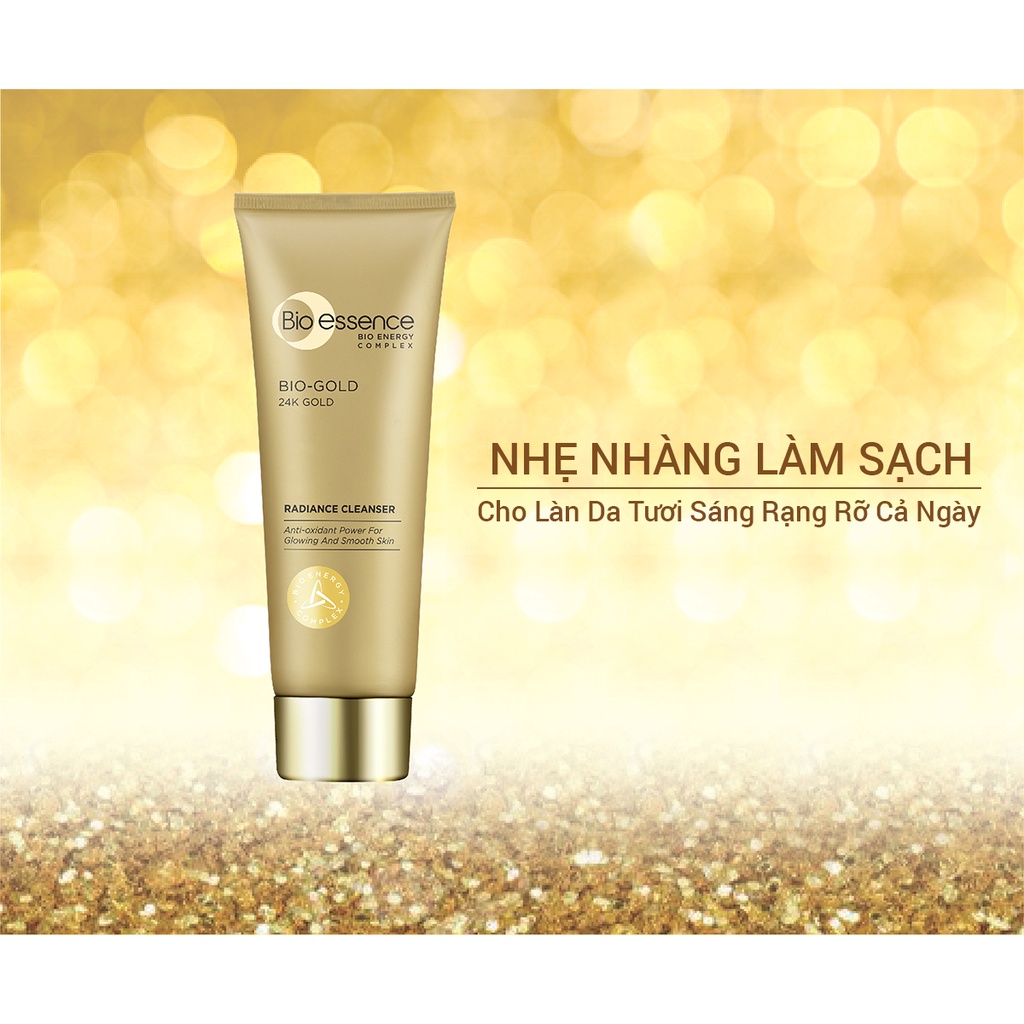 Sữa rửa mặt Bio-Essence 100g [Coco Shop]