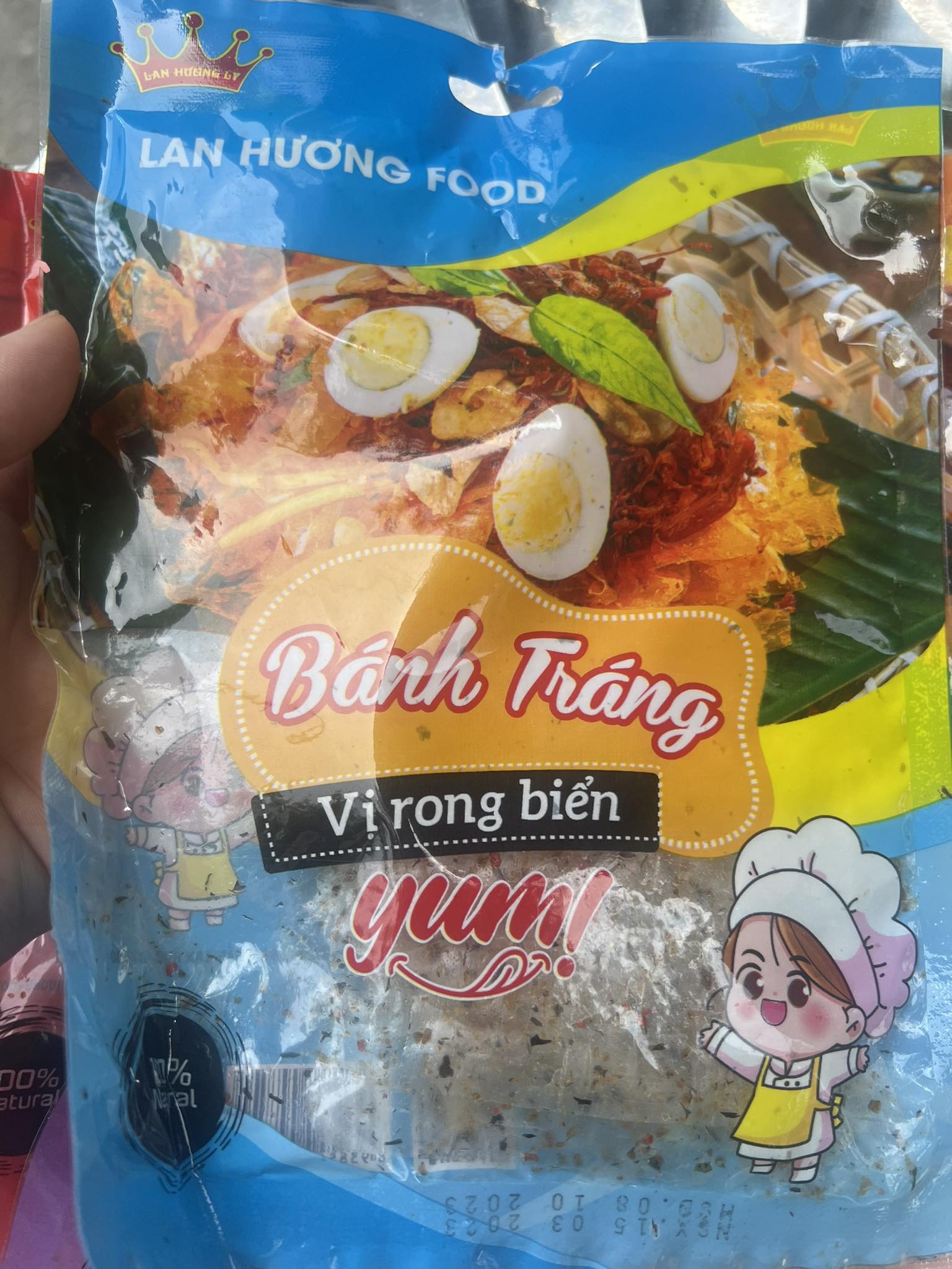 SET 5 GÓI BÁNH TRÁNG TRỘN ĐỦ VỊ THƠM NGON