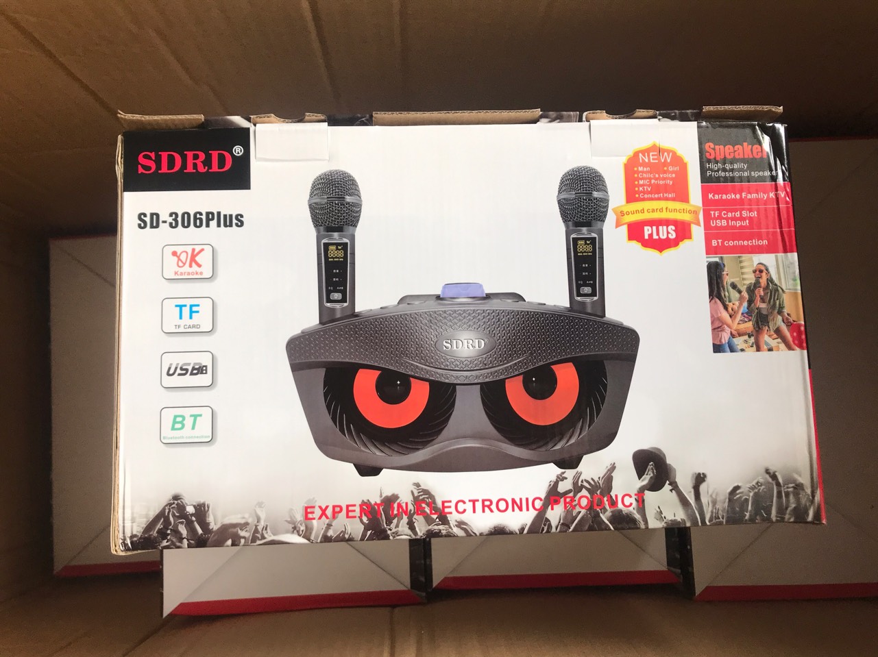 Loa Bluetooth karaoke SDRD SD 306 Plus