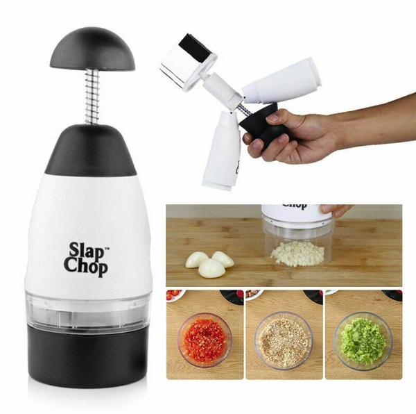 [HCM][ LOẠI TỐT ] DỤNG CỤ CẮT THÁI - BĂM RAU CỦ SLAP CHOP - LƯỠI DAO THÉP CHUYÊN DỤNG - CẮT THÁI - BĂM HÀNH TỎI  ỚT SIÊU NHANH
