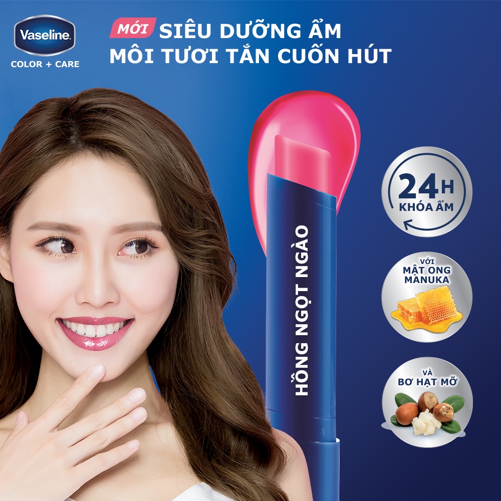 Son Dưỡng Mềm Môi Vaseline Stick (4.8g)