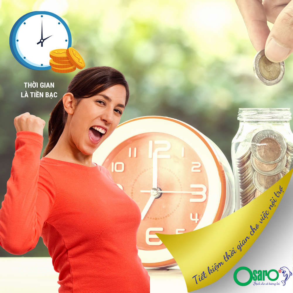 Nước rửa chén hữu cơ OSARO 1l tinh dầu Quế