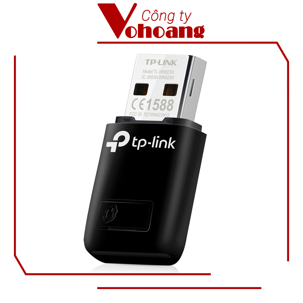 USB thu sóng Wifi TP-Link 823N (Đen)