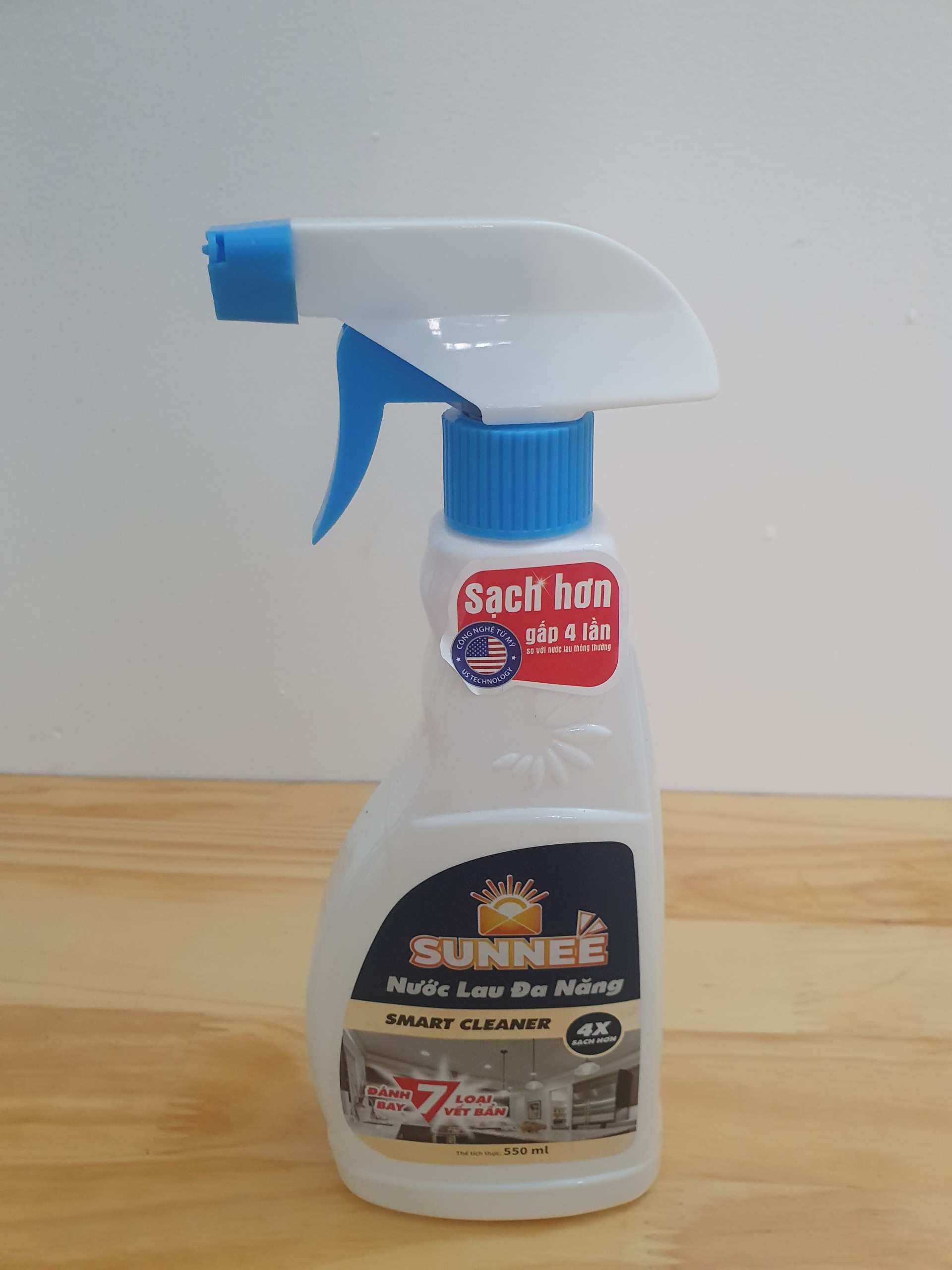 [Chính hãng] Nước Lau Đa Năng Sunnee Smart Chai 550ml