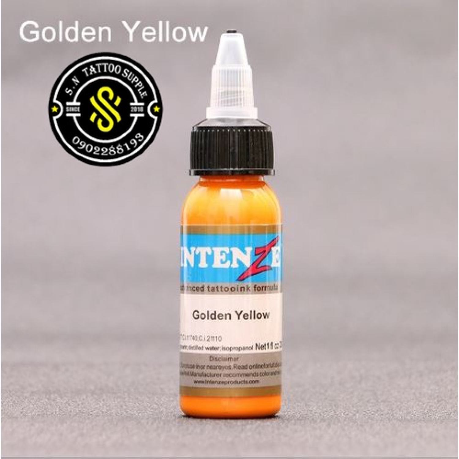[Tặng quà + Freeship] 💝 Mực xăm intenZ màu cam 30ml