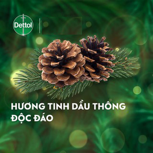 Sữa tắm Dettol kháng khuẩn - Chai 250g