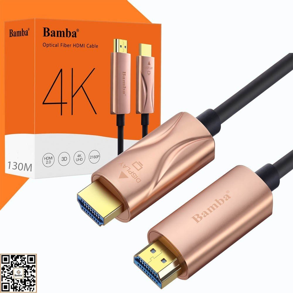 Cáp HDMI 2.0 Hỗ Trợ 4K/60Hz Bamba dài 40M - 150M