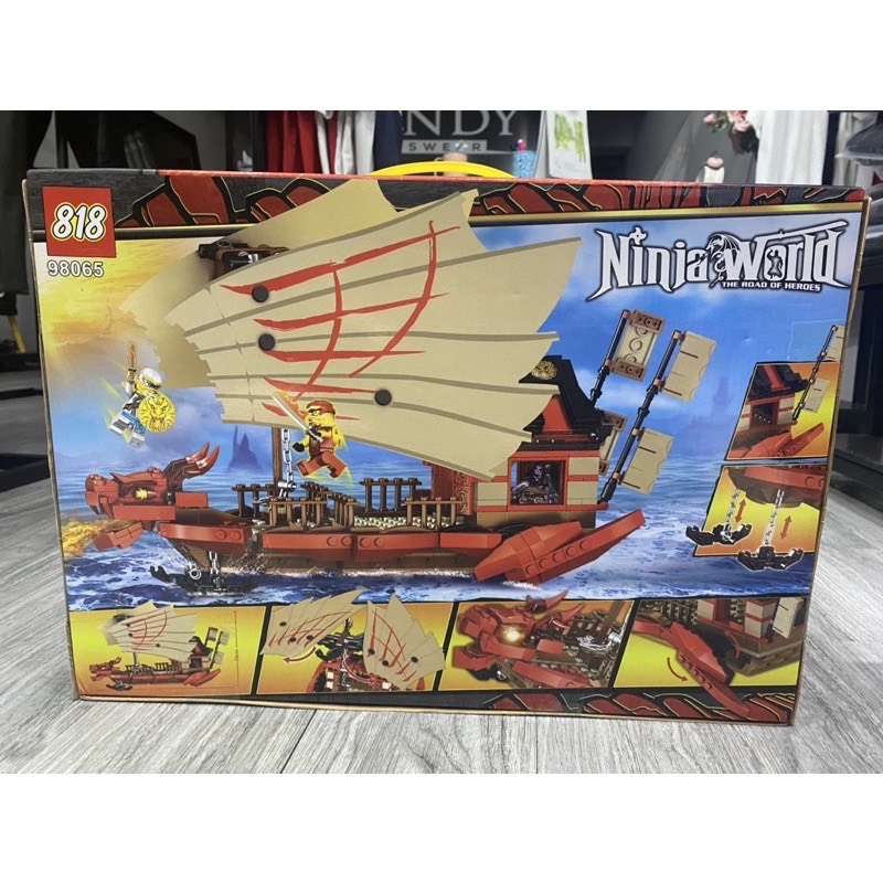 Lắp ráp xếp hình : Rồng của chiến binh Ninja