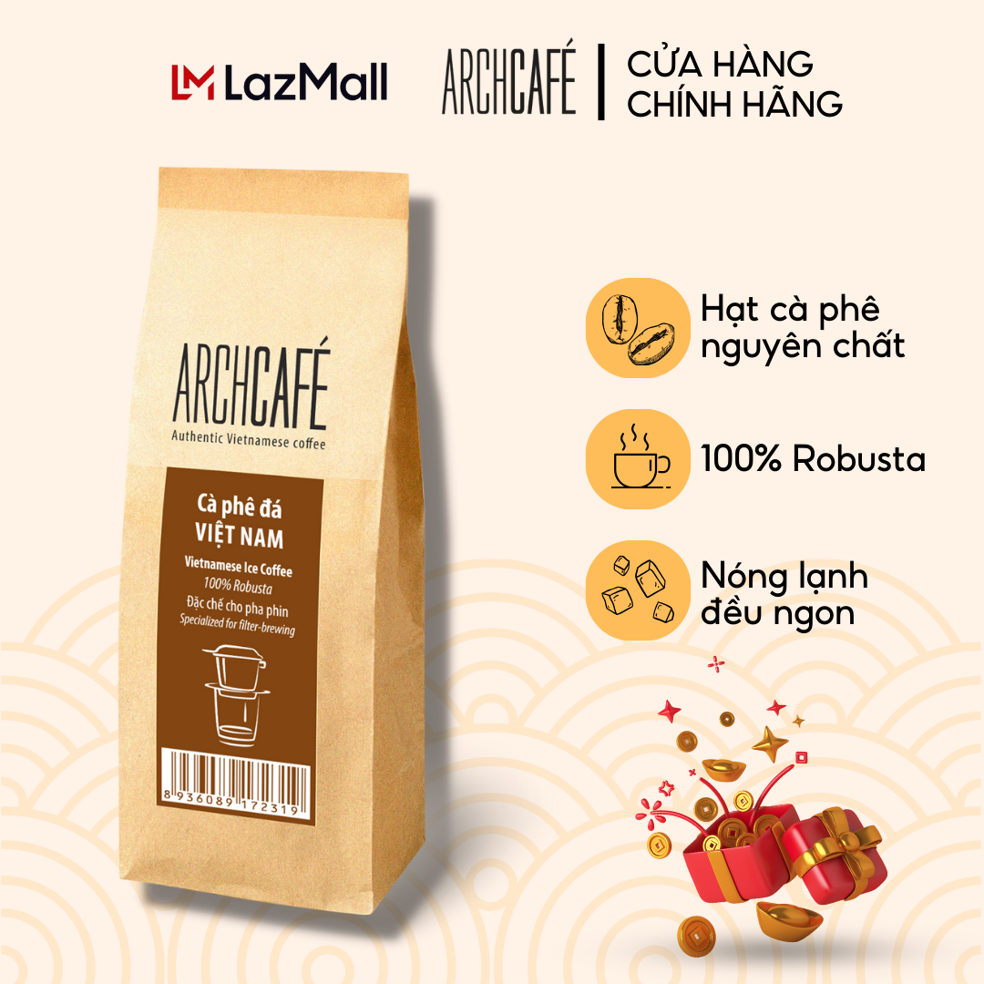 Vietnam Iced Coffee (Brown Label) _ Roasted Coffee Bean (500g/bag)