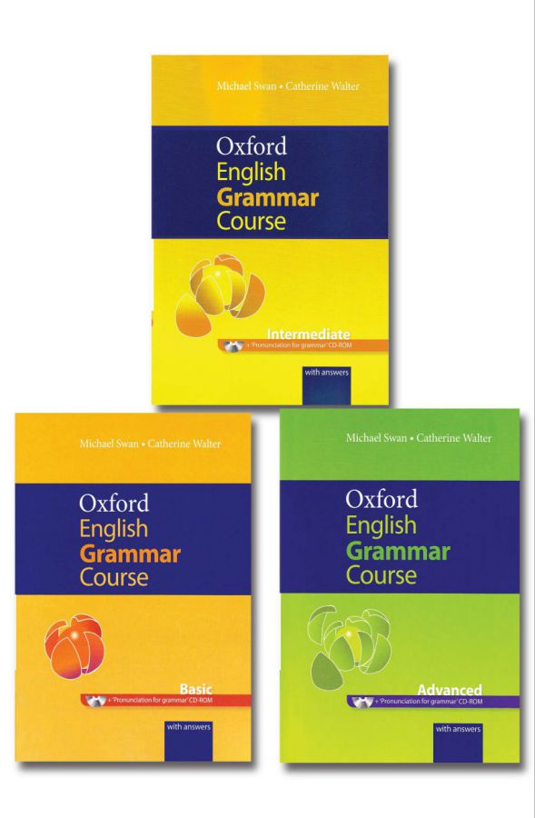 [Bộ sách] Oxford English Grammar Course (Basic + Advanced + Intermediate) + AUDIO I CD- ROM