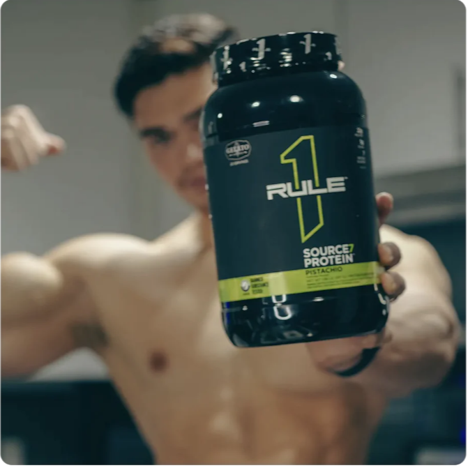 Bổ sung 7 loại whey protein Rule 1 Source 7 Protein 1.93-1.99lb