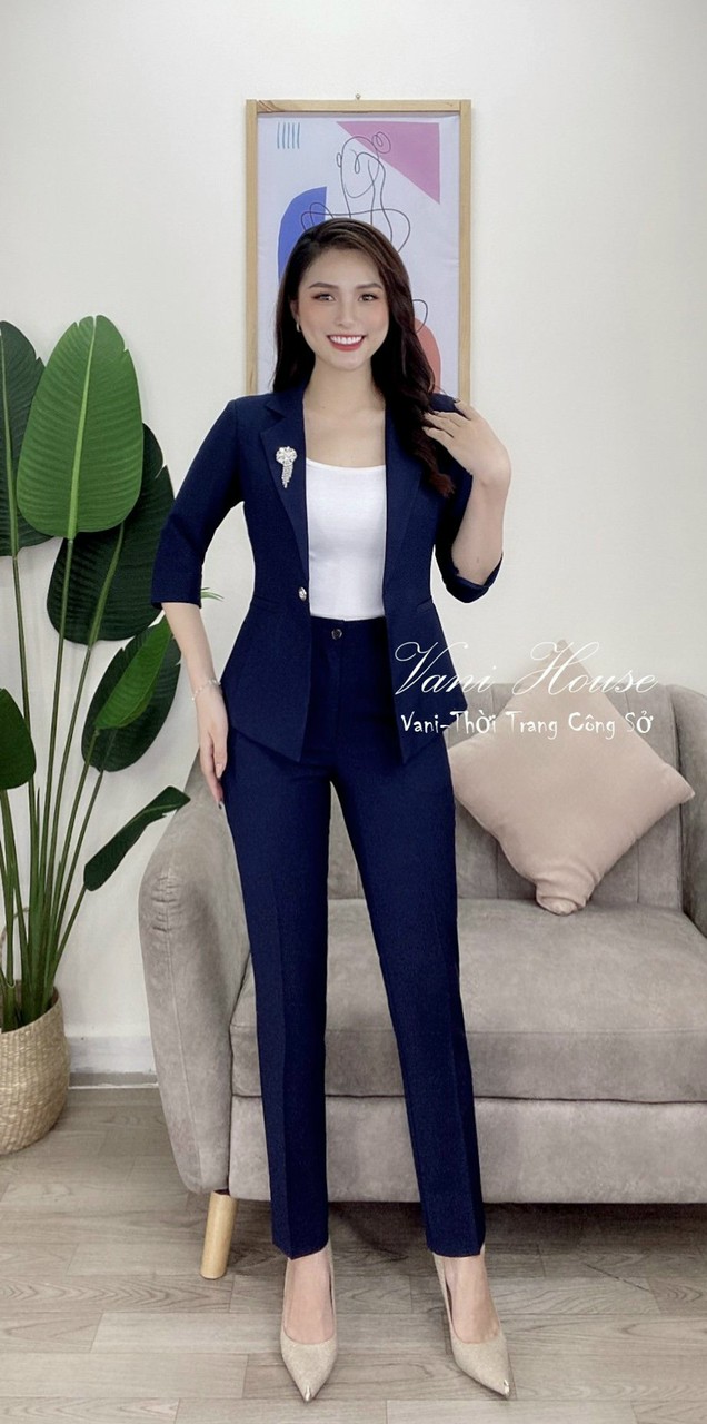 Bộ Vest Nữ Thời Trang Công Sở