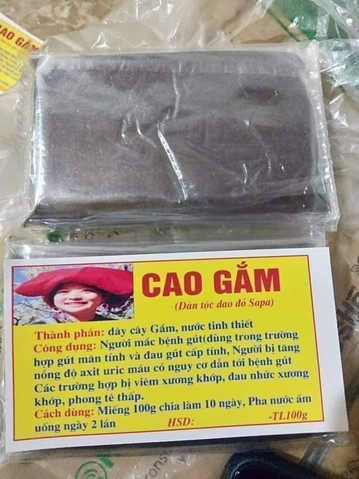 5 Miếng Cao Gắm, Dân Tộc Tây Bắc (Miếng 1 lạng) - Đặc Sản 27