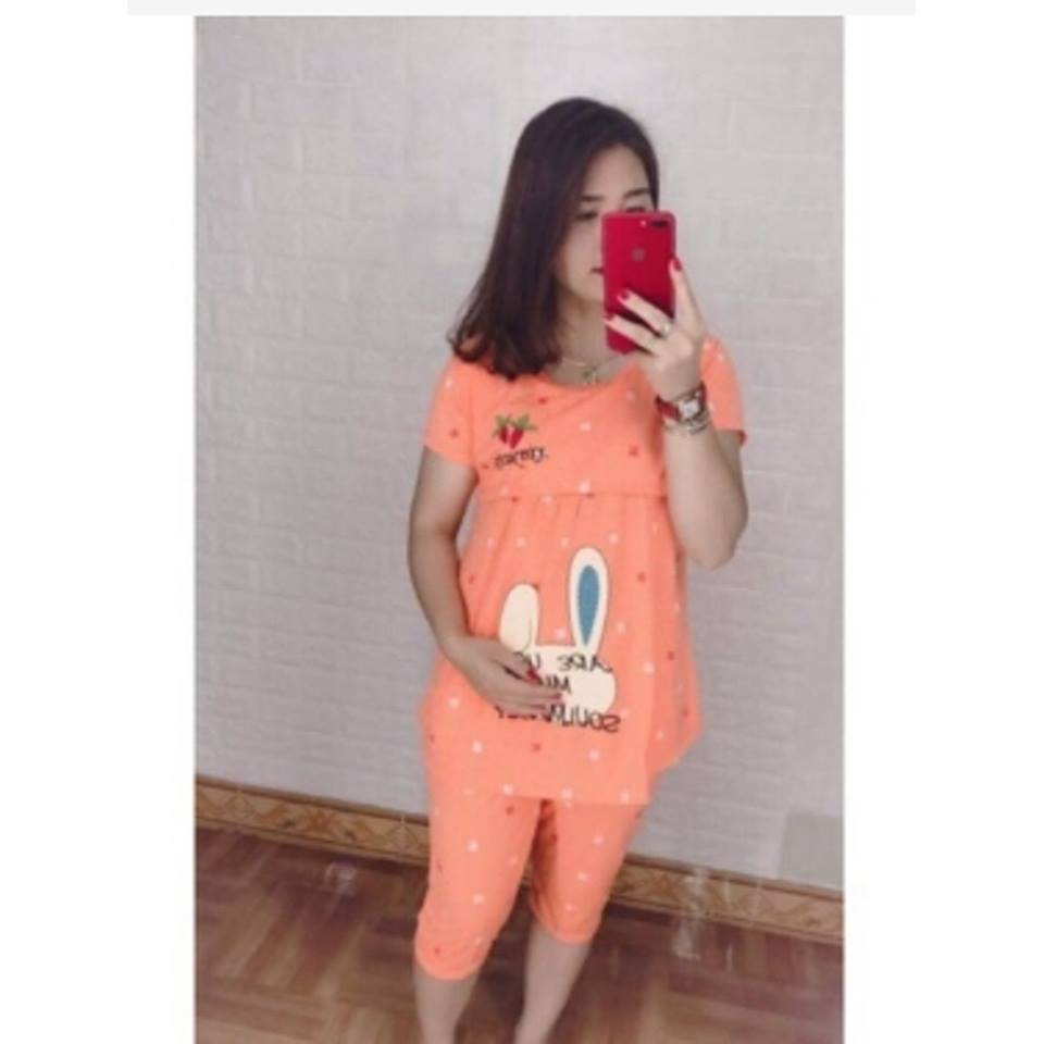 Bộ bầu lửng kết hợp sau sinh cho mẹ