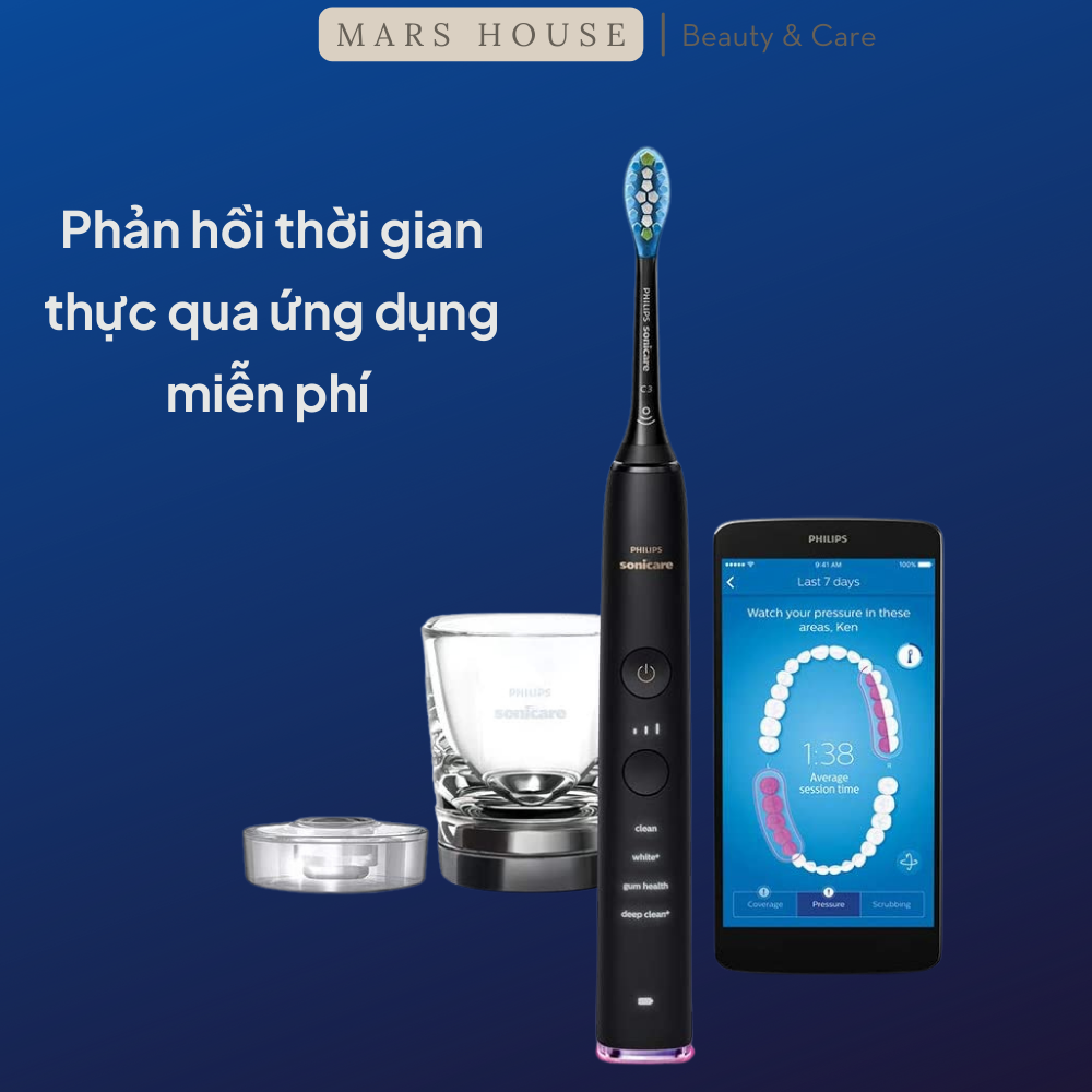 Bàn Chải Điện Philips Sonicare DiamondClean