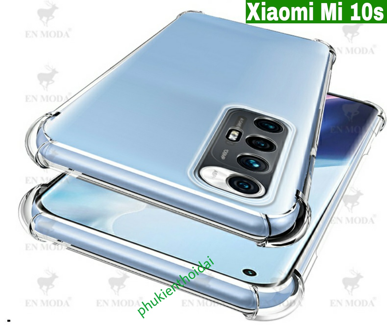 ỐP LƯNG XIAOMI MI 10S DẺO TRONG SUỐT LỒI 4 GÓC HẠN CHẾ Ố VÀNG