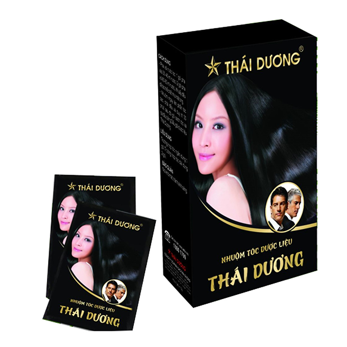 Nhuộm tóc dược liệu Đen Thái dương