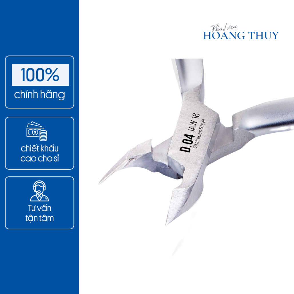 Kềm cắt da NGHĨA D.04 Jaw 16