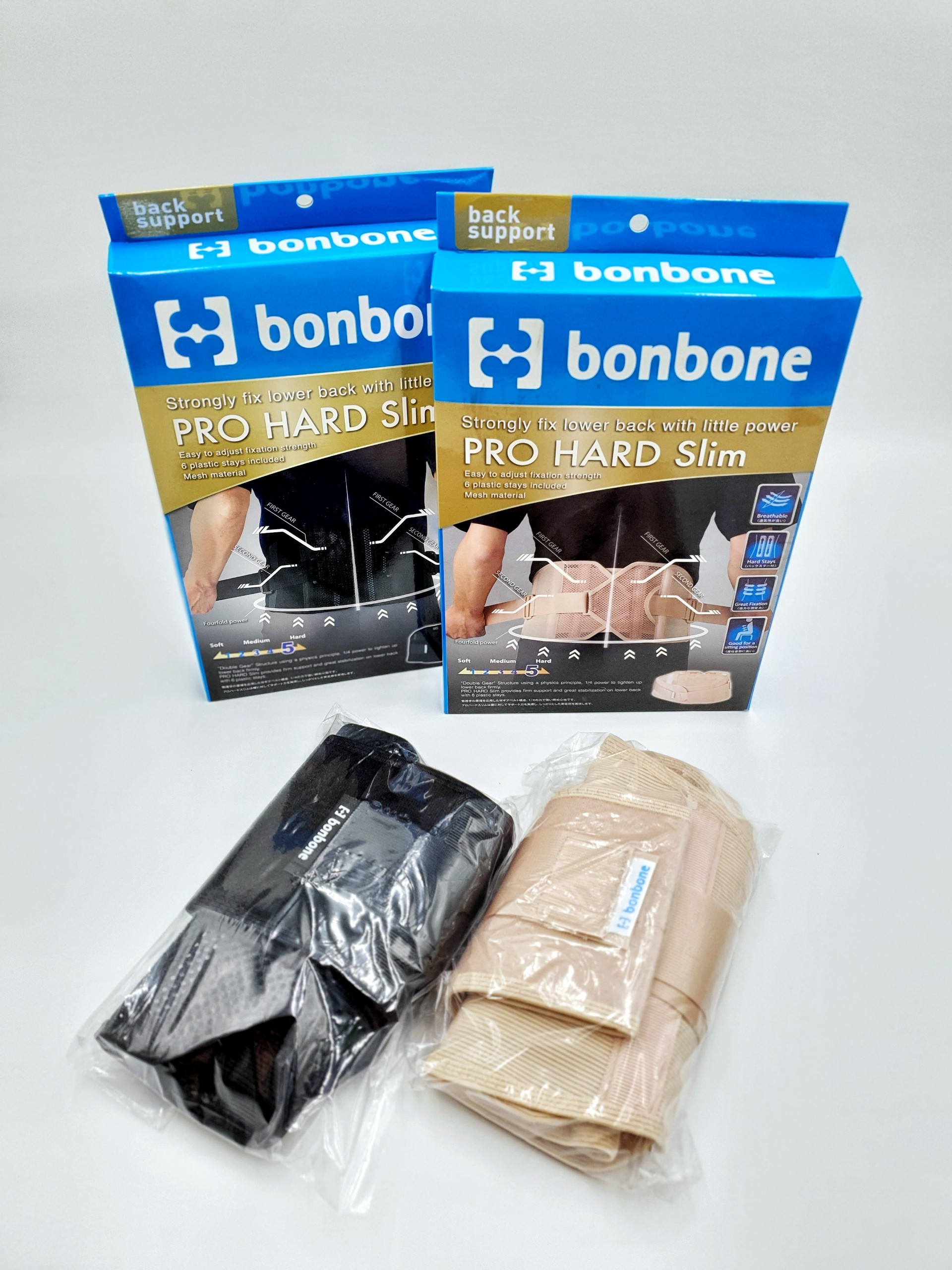 ĐAI LƯNG CỘT SỐNG Pro Hard Slim BONBONE ( NHẬT ) các size