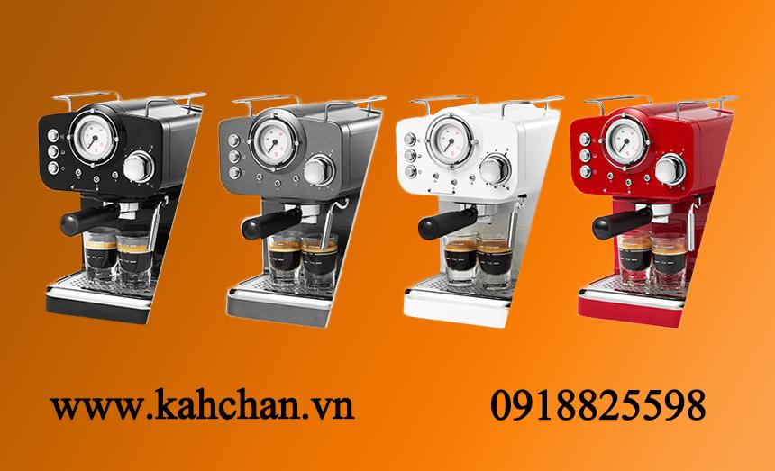[Trả góp 0%]Máy pha cafe espresso kahchan