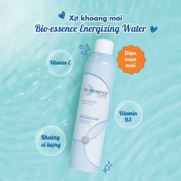 [HCM]Xịt Khoáng Energizing Water Bio-Essence 300Ml