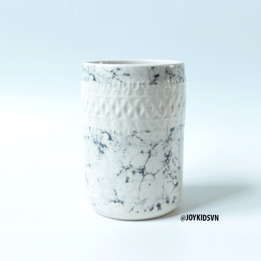 Ly gốm vân đá Marble | Cốc gốm vân đá Marble | Cốc uống nước vân đá marble - Marble ceramic mug
