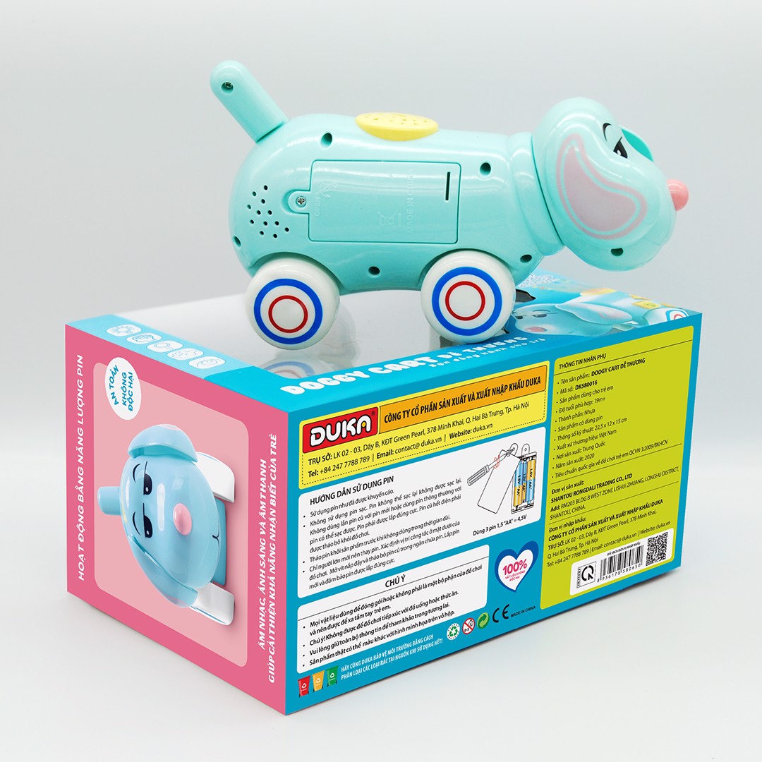 Đồ Chơi Doggy Cart Dễ Thương DK580016