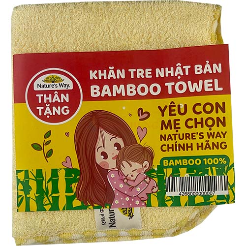 [HB GIFT] Khăn sợi tre cho bé Nature's Way Bamboo Towel