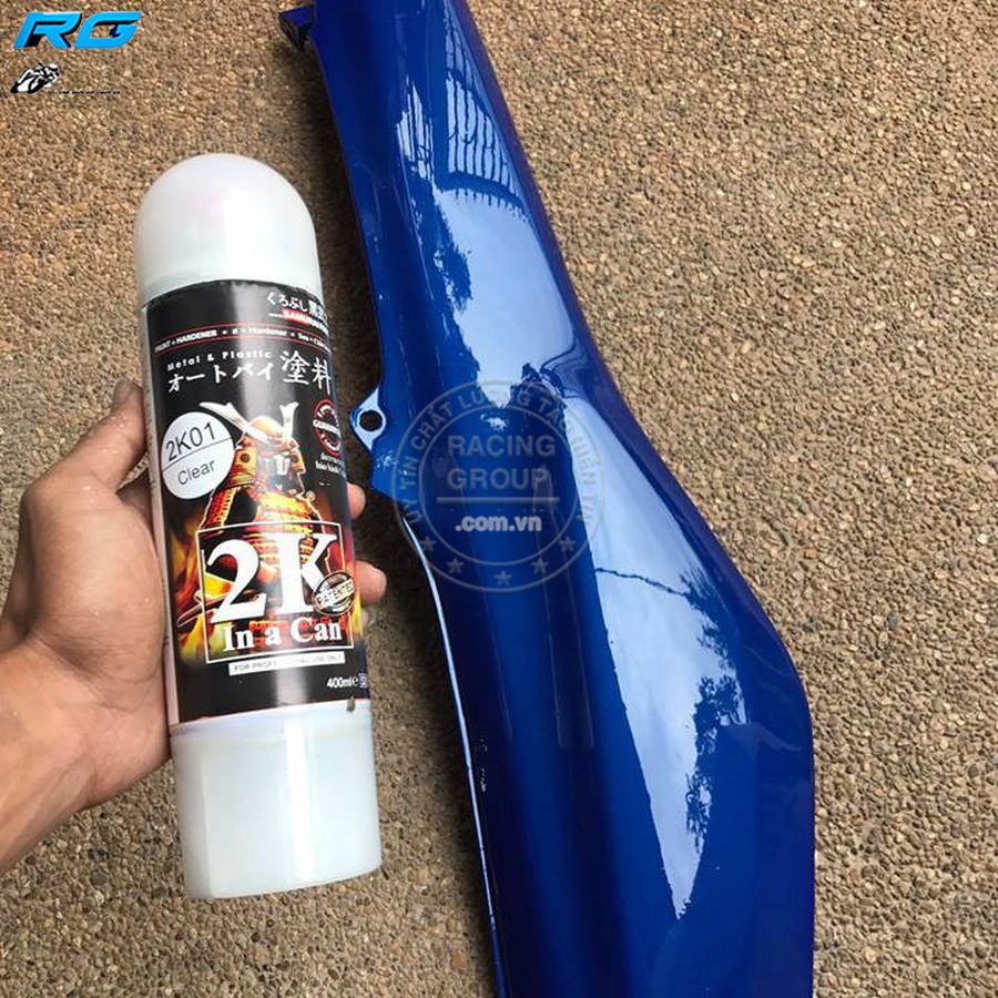 Sơn Xịt Samurai Màu Xanh Wave Blue - Mã H325
