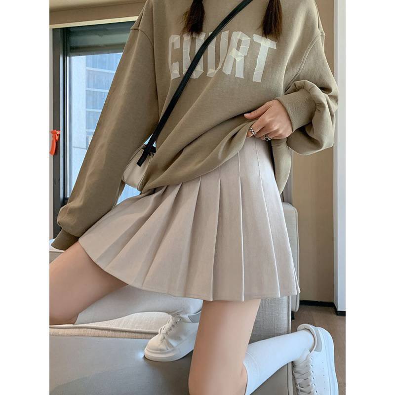 Chân váy tennis chất dạ xếp ly - 247storeFashion - CVdaxeply869_P0K8