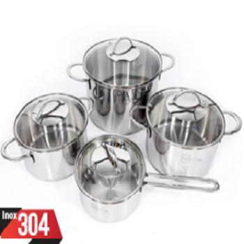 BỘ NỒI FIVESTAR (INOX 304) 3 LỚP
