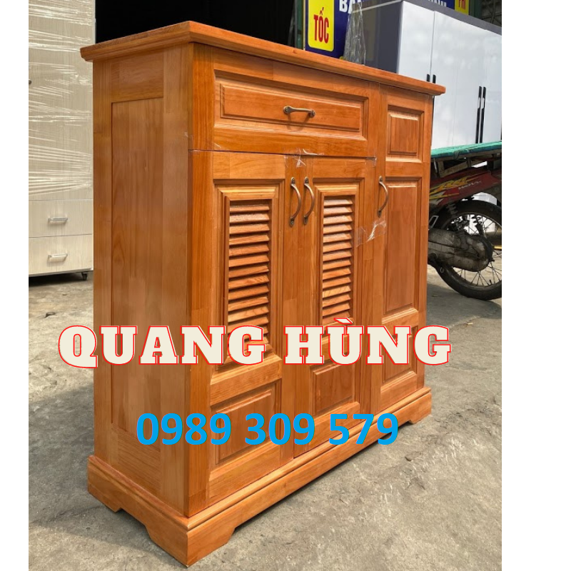 TỦ GIÀY DÉP GỖ TỰ NHIÊN CAO CẤP HCM