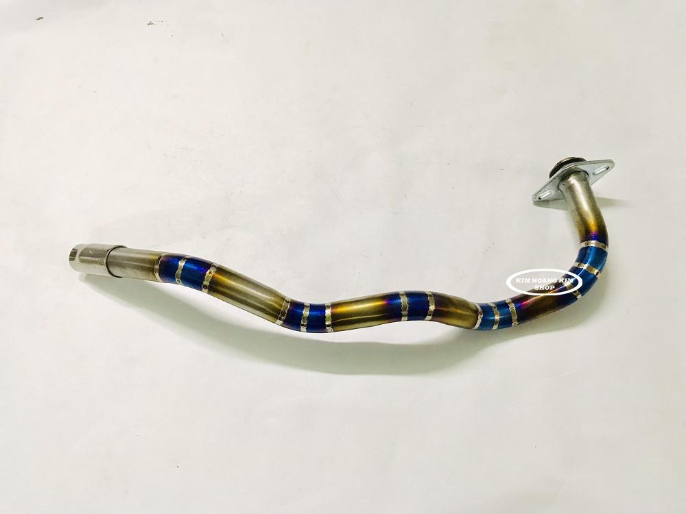 CỔ PÔ Titanium GẮN PÔ ZIN CHO AIRBLADE 125 (Titan 100%) Kim hoàng kim