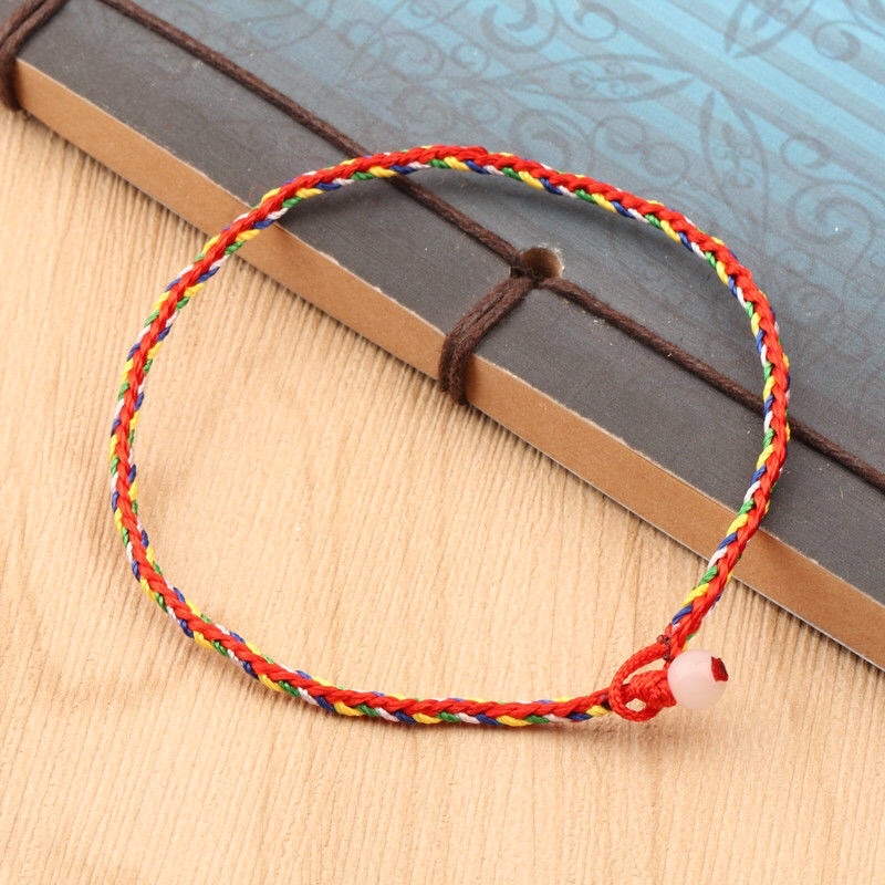 Vòng tay chỉ ngũ sắc bình an - MH452