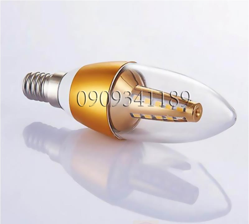 [HCM]5 Bóng đèn Led nến 5w quả nhót đuôi E14