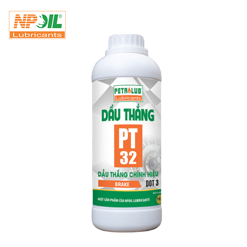 PETROLUB - Dầu thắng BRAKE FLUID PT 32 (DOT 3) - 830ml