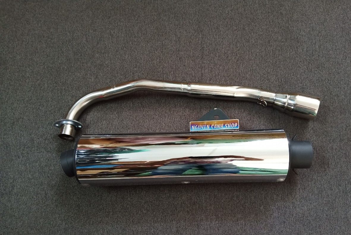 Pô CBR gắn Sirius full có cổ inox
