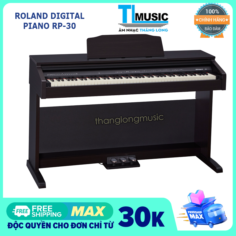 Đàn Piano điện 88 phím Roland RP30 Digital Piano Roland RP