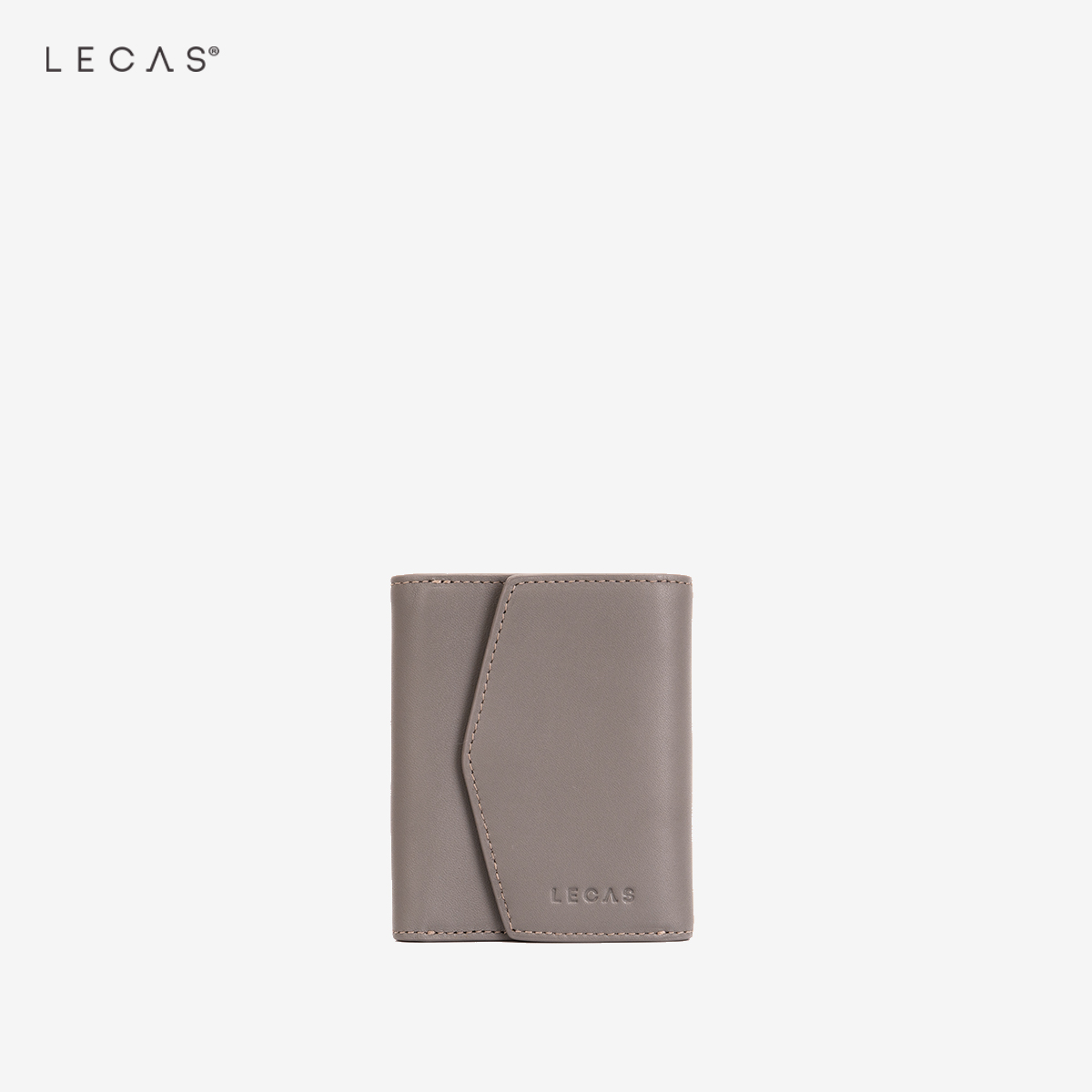 Ví Nữ 3 Gấp Da Thật LECAS Cầm Tay OLA