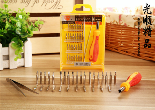 Bộ kết hợp tuốc nơ vít đa năng 32PC Bộ công cụ sửa chữa máy tính xách tay đa năng 32 trong 1 Tua vít