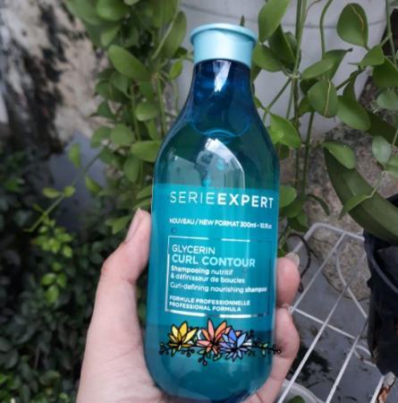 Dầu gội cho tóc uốn tóc xoăn loreal serie expert curl contour 300ml